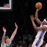 76ers da la sorpresa y derrota a Celtics con gran actuación de esta figura