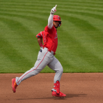 Peraza aportó su granito en el triunfo de los Angelinos