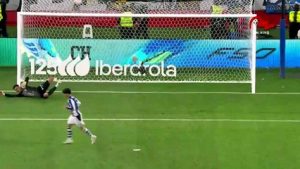 Gol de Pablo Marín para darle la cuarta Copa del Rey a la Real Sociedad