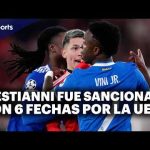 La UEFA sanciona a Prestianni por «insultos homofóbicos» hacia Vinícius Jr