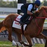 Mira los primeros galopes de The Puma en Churchill Downs con este jinete venezolano