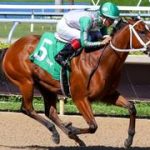Mythical del venezolano Jorge Delgado les metió un galope en el FHBA Sophomore Fillies Sprint Stakes en Gulfstream Park