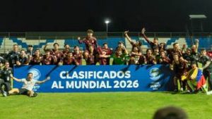 Venezuela asegura su lugar en el Mundial Sub-17 de Catar 2026