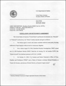 ¡Fiscalía en Florida cierra caso de avión familiar!