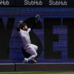 Jasson Domínguez abandonó el juego de los Yankees