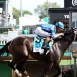 Irad Ortiz Jr. lució inmenso sobre On Time Girl para ganar el Eighth Belles Stakes (G2)