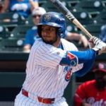 Jugador de los Leones del Caracas pelea el liderato de remolques con prospecto de los Yankees