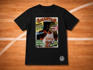 La camiseta con la portada de Jordan, ahora rebajada un 20%