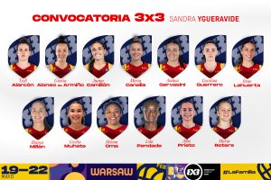 primera convocatoria de Sandra Ygueravide como seleccionadora