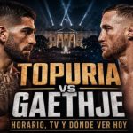Dónde ver Topuria vs Gaethje Hoy por TV y Online