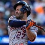 José Altuve salió del juego ante Detroit