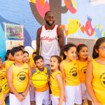 Usman Garuba anima a disfrutar del deporte a los alumnos del Campus Social Basketball Kellogg’s