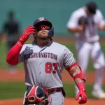 Chaparro aportó en la paliza de los Nacionales en Boston