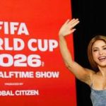 Así lució Shakira en el juego de Argentina vs Cabo Verde