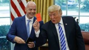 Donald Trump llamó a la FIFA para apelar la expulsión de Balogun