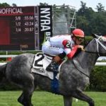 Dupla campeona en Gulfstream Park se queda con el Caress Stakes (G2) en Saratoga