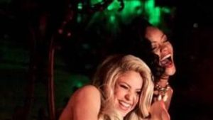 El guiño de Rihanna a Shakira: así disfruta la cantante del efecto “Dai Dai”