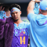 Ezequiel Tovar brilla en la contundente paliza de los Rockies