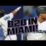Javier Sanoja toma el mando y lidera a los Marlins al mejor récord de Grandes Ligas