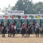 Jinete zuliano dicta cátedra y consigue triplete ganador en el hipódromo de Thistledown, Ohio