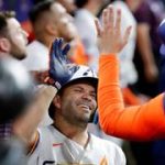 José Altuve recorta distancias con varios peloteros de élite gracias a su nuevo jonrón