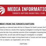 La NBA bloquea temporalmente su traspaso a los Raptors por la investigación a los Clippers
