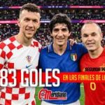 Los 83 goles que se han marcado en las finales de los Mundiales (Parte 2)