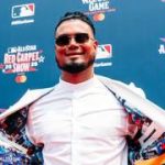 Luis Arráez engalana la Alfombra Roja del All Star Game con Venezuela en su corazón