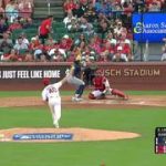 Luis Lara debuta en la MLB con hit y par de impulsadas