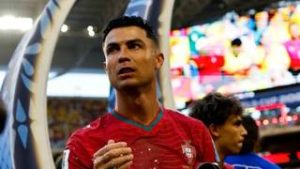 Madeira despide a Cristiano Ronaldo con un impresionante espectáculo de drones