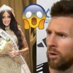 Miss Universo Egipto arremete contra la FIFA y Lionel Messi tras polémico partido