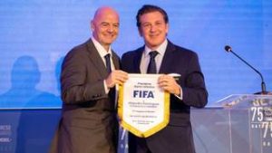 Presidente de la CONMEBOL sueña con el Mundial de 64 selecciones