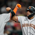 Bericoto pegó HR y Gigantes rescataron triunfo en Arizona