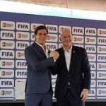 FVF respaldó a Gianni Infantino con un comunicado oficial