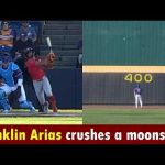 ¿Llegó la hora? Franklin Arias sigue encendido y llama la atención en Boston